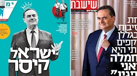 ישראל כץ בשערים, צילום: טוויטר